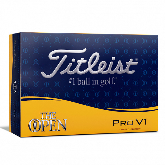 Мячи Titleist Pro V1 The Open 21 Limited Edition